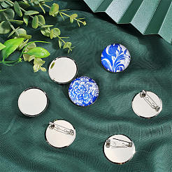 50Pcs Alloy Blank Brooches&nbsp;FIND-SC0011-79
