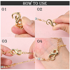 Brass Lobster Claw Clasps&nbsp;KK-Q252-012G-NF