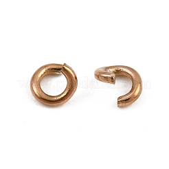 304 Stainless Steel Open Jump Rings&nbsp;STAS-M235-02E-RG
