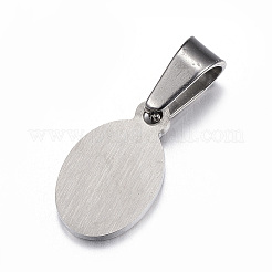 Non-Tarnish 304 Stainless Steel Religion Pendants&nbsp;STAS-G155-91P