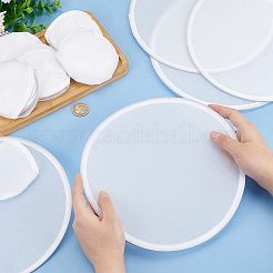 Nylon Foldable Flying Disc or Fan with Storage Bag Assortment&nbsp;AJEW-WH0009-69O