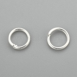 304ステンレススチールオープン丸カン  ラウンド  銀  19ゲージ  6x0.9mm  内径：4.1mm&nbsp;STAS-H380-10S-Q