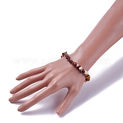 Natural Mookaite Beads Stretch Bracelets&nbsp;BJEW-JB04152-07