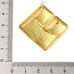 Ion Plating(IP) 304 Stainless Steel Pendants&nbsp;STAS-C104-46G