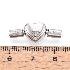925 Sterling Silver European Clasps&nbsp;STER-T007-141P
