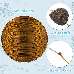 6Rolls 6 Colors Nylon Braided Cord&nbsp;NWIR-TA0001-46A