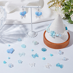 250Pcs 14 Styles Transparent Acrylic Beads&nbsp;TACR-PA0001-15