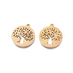 Ion Plating(IP) 304 Stainless Steel Pendants&nbsp;STAS-L245-013B-G
