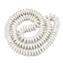 Electroplate Non-magnetic Synthetic Hematite Beads Strands&nbsp;G-S372-001-02S
