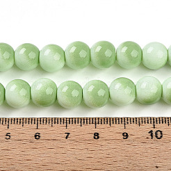 Baking Paint Glass Beads Strands&nbsp;DGLA-N012-10mm-04