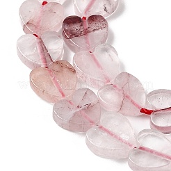 Natural Hematoid Quartz/Ferruginous Quartz Beads Strands&nbsp;G-M403-A55-03