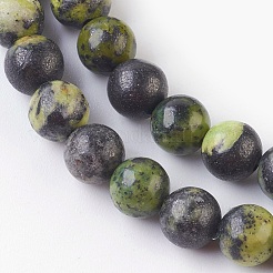 Natural Serpentine Beads Strands&nbsp;G-G767-05-6mm