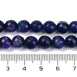 Natural Agate(Dyed & Heated) Beads Strands&nbsp;G-G079-A09-03