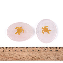 Natural Rose Quartz Cabochons&nbsp;G-T143-28M