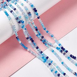 Electroplate Glass Beads Strands&nbsp;EGLA-S192-001A-B09