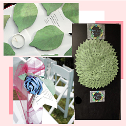 8Pcs Leaf Pad Sticky Notes&nbsp;OFST-SP0001-01