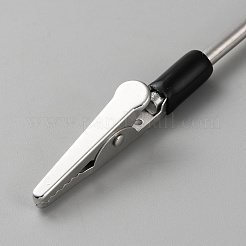 変色しない201ステンレススチールジュエリーヘルパーツールブレスレットクランプ  ステンレス鋼色  15.8x1.2x0.8cm&nbsp;AJEW-WH20009-14A