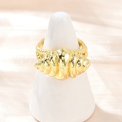 Brass Cuff Rings for Women&nbsp;RJEW-H256-20-G