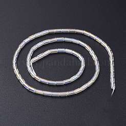 Electroplate Glass Beads Strands&nbsp;EGLA-K014-B-AB01