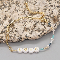 Adjustable Bead Bracelets&nbsp;BJEW-C011-33