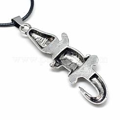 Alloy Pendant Necklaces&nbsp;NJEW-S381-090