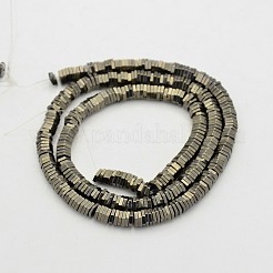 Hexagon Non-magnetic Synthetic Hematite Beads Strands&nbsp;G-D617-16A