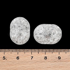 Transparent Crackle Acylic Beads&nbsp;AC-CBA7340-04