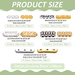150Pcs Rhinestone Spacers&nbsp;RB-WR0001-03