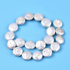 Natural Keshi Pearl Beads Strands&nbsp;PEAR-S018-07B-01