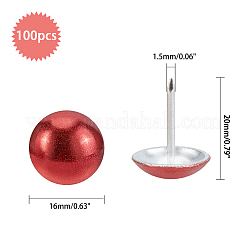 Iron Round Head Furniture Nails&nbsp;AJEW-GA0001-61