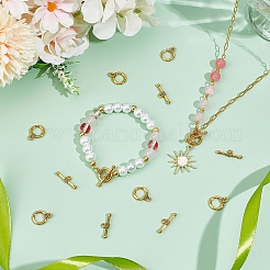 120Pcs Tibetan Style Alloy Toggle Clasps&nbsp;FIND-SP0001-21AG
