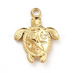 Ion Plating(IP) 201 Stainless Steel Pendants&nbsp;STAS-P312-09G