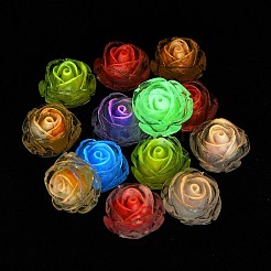 Flower Resin Cabochons&nbsp;CRES-Q006-06A