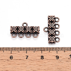 Tibetan Style Alloy Chandelier Component Links&nbsp;PALLOY-WH0110-13R