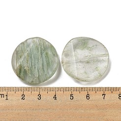 Green Watermelon Stone Glass Beads&nbsp;G-B070-18C