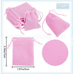 Velvet Jewelry Drawstring Gift Bags&nbsp;ABAG-BBC0001-10A-02