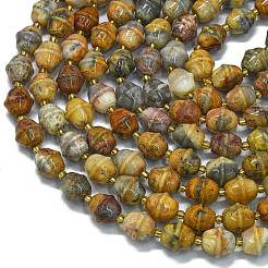 Natural Crazy Agate Beads Strands&nbsp;G-K389-D04-01