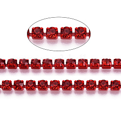 Electrophoresis Iron Rhinestone Strass Chains&nbsp;CHC-Q009-SS16-B07