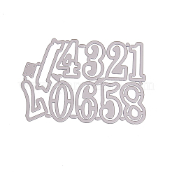 Number Frame Carbon Steel Cutting Dies Stencils&nbsp;DIY-F036-19