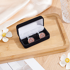 Velvet Jewelry Cufflink Storage Boxes&nbsp;CON-BBC0001-27