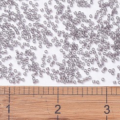 MIYUKIデリカビーズ  シリンダー  日本製シードビーズ  11/0  （db1486)透明なトープ光沢  1.3x1.6mm  穴：0.8mm  約2000個/10g&nbsp;X-SEED-J020-DB1486