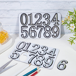 10Pcs ABS Plastic Stickers&nbsp;DIY-SP0007-95A