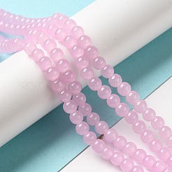 Imitation Jade Glass Beads Strands&nbsp;DGLA-S076-6mm-22