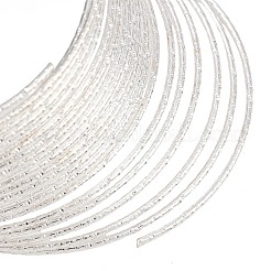 Textured Iron Beading Wire for Wire Wrap DIY Jewelry Making&nbsp;MW-L001-01A-S