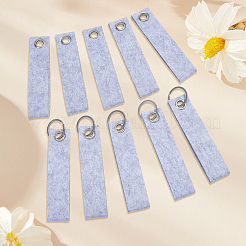 30Pcs Non-Woven Fabric Keychains&nbsp;KEYC-SP0001-64B