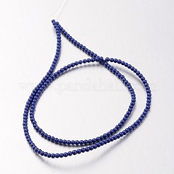 Non-magnetic Synthetic Hematite Bead Strands&nbsp;G-F301-2mm-04