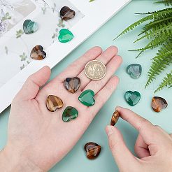 20Pcs 2 Style Natural Mixed Cabochons&nbsp;G-FH0001-21