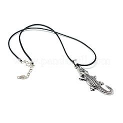 Alloy Pendant Necklaces&nbsp;NJEW-S381-090