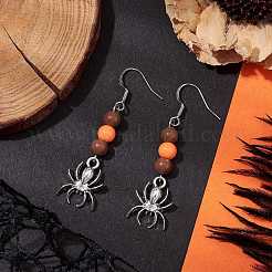 Brass Dangle Earrings&nbsp;EJEW-JE06037