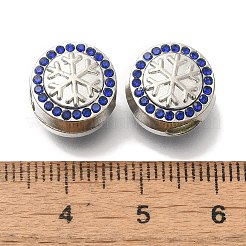 Rack Plating Alloy European Beads&nbsp;FIND-H005-33G